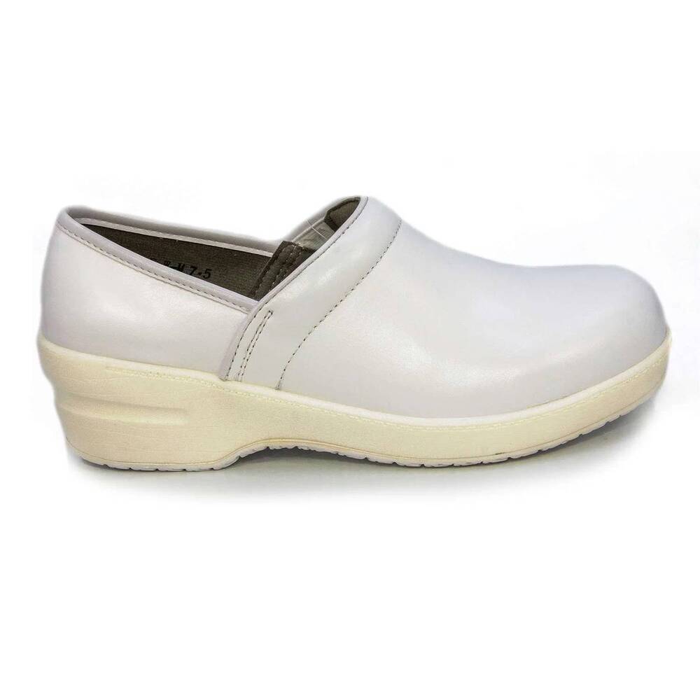 NEW SPRING STEP SHOES women's selle clogs in white